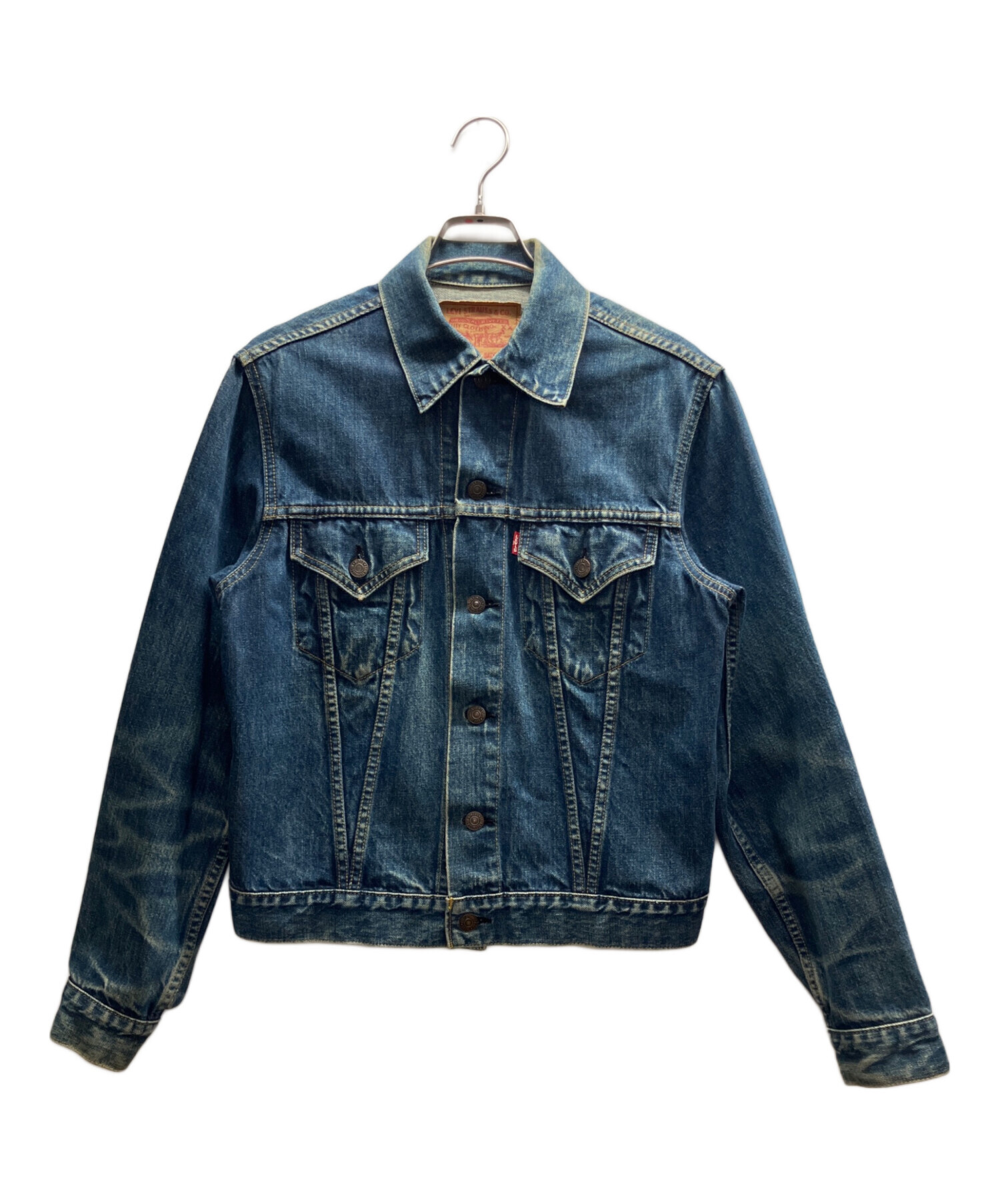 Levi's デニムジャケット インディゴ 71557 3rd復刻　　40 中古・古着通販】LEVI'S (リーバイス) 復刻3rd デニムジャケット