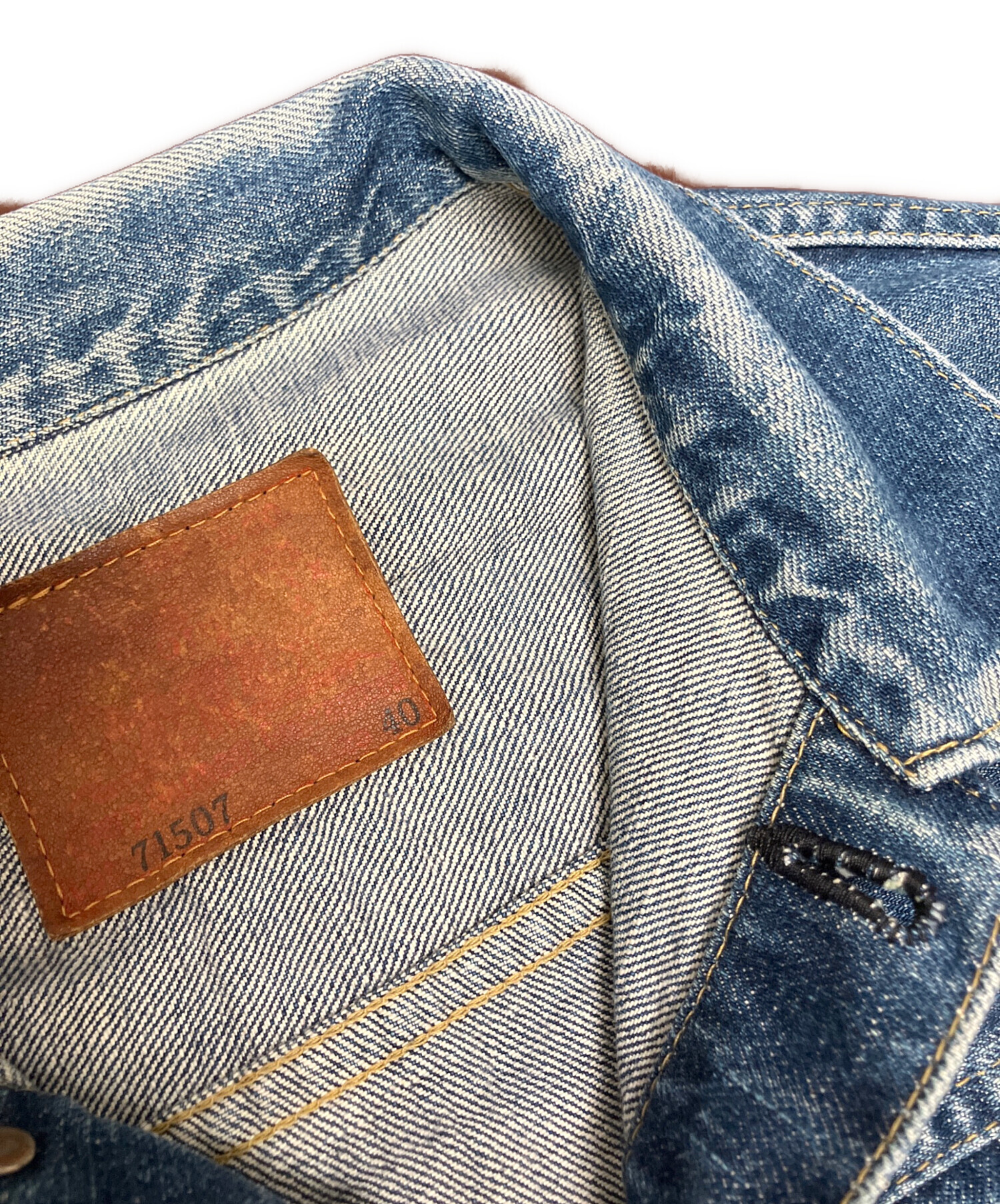 中古・古着通販】LEVI'S (リーバイス) 2ndデニムジャケット インディゴ