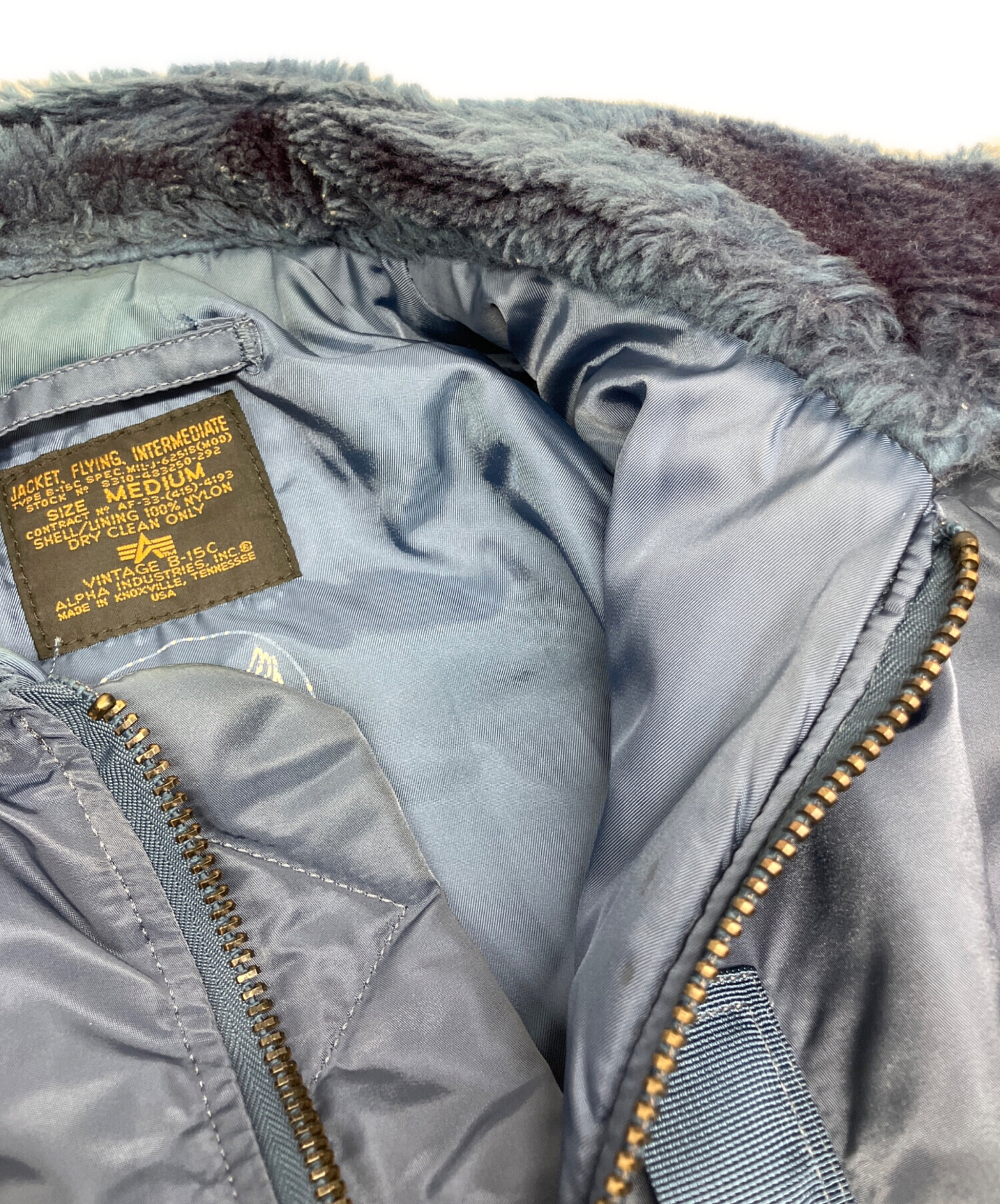 中古・古着通販】ALPHA INDUSTRIES (アルファインダストリーズ) B-15C