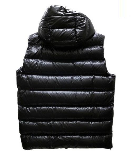 中古・古着通販】MONCLER (モンクレール) ダウンベスト ブラック