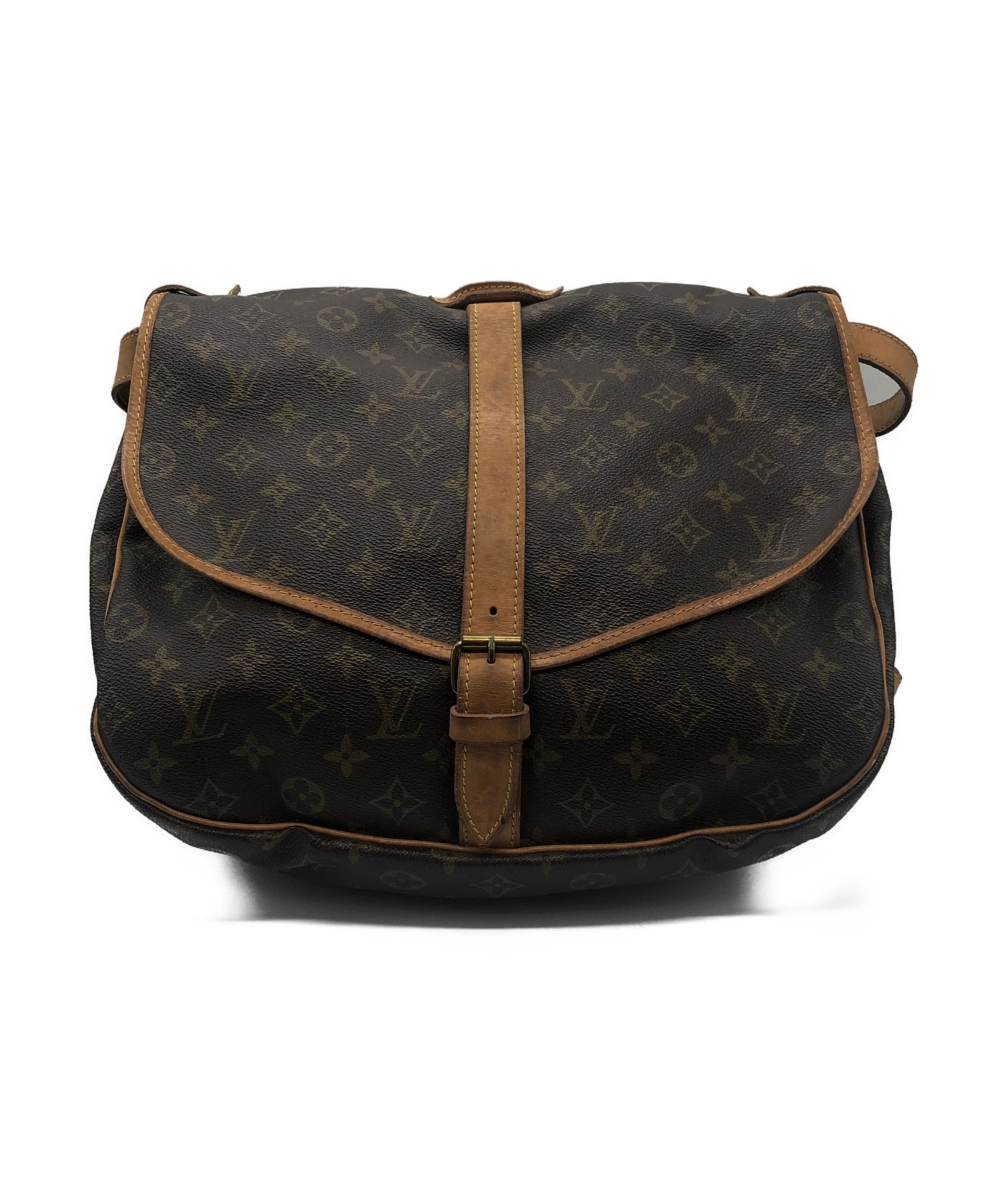 中古・古着通販】LOUIS VUITTON (ルイヴィトン) ソミュール35 ブラウン 