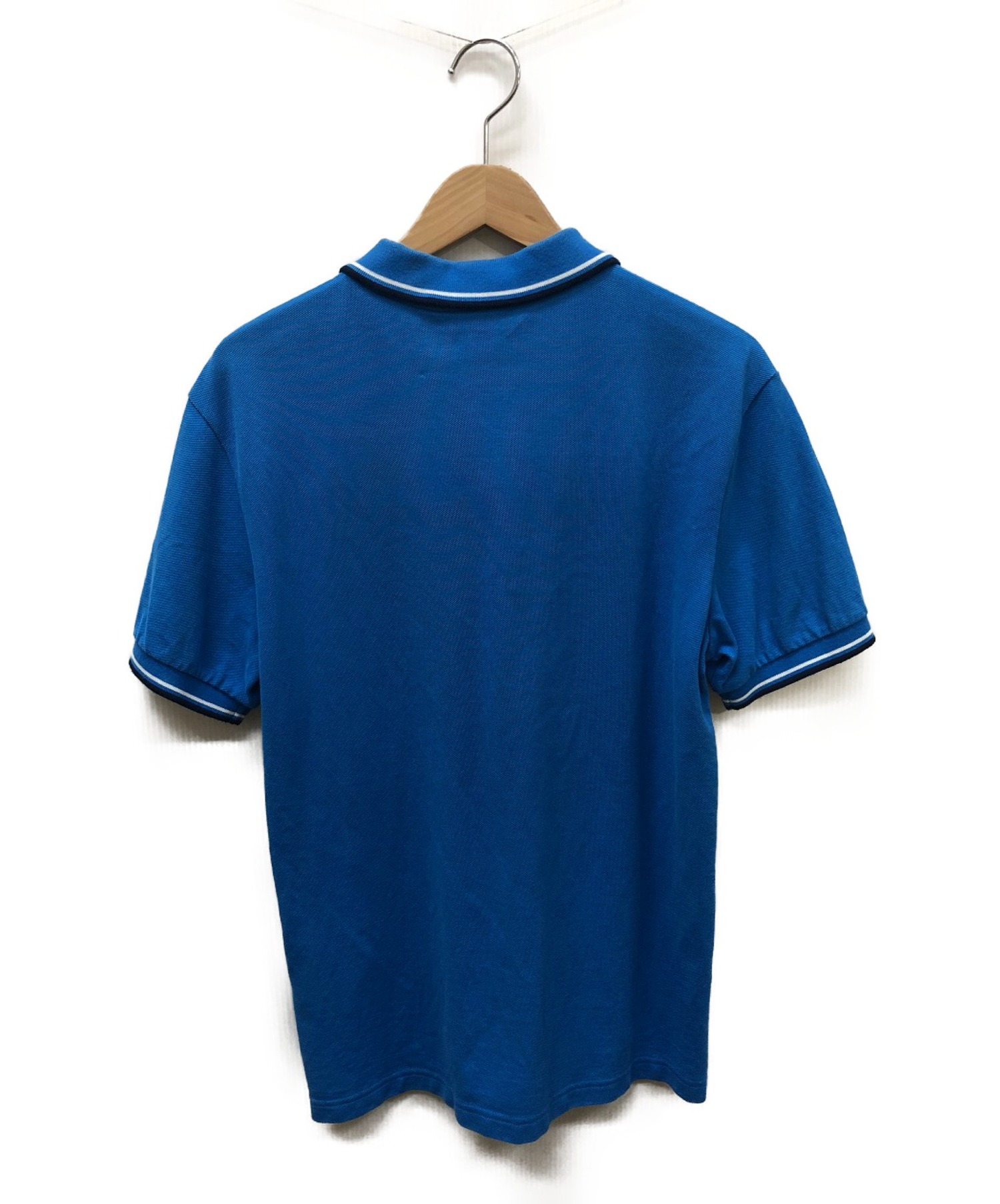 中古・古着通販】PRADA (プラダ) ポロシャツ ブルー サイズ:SIZE L