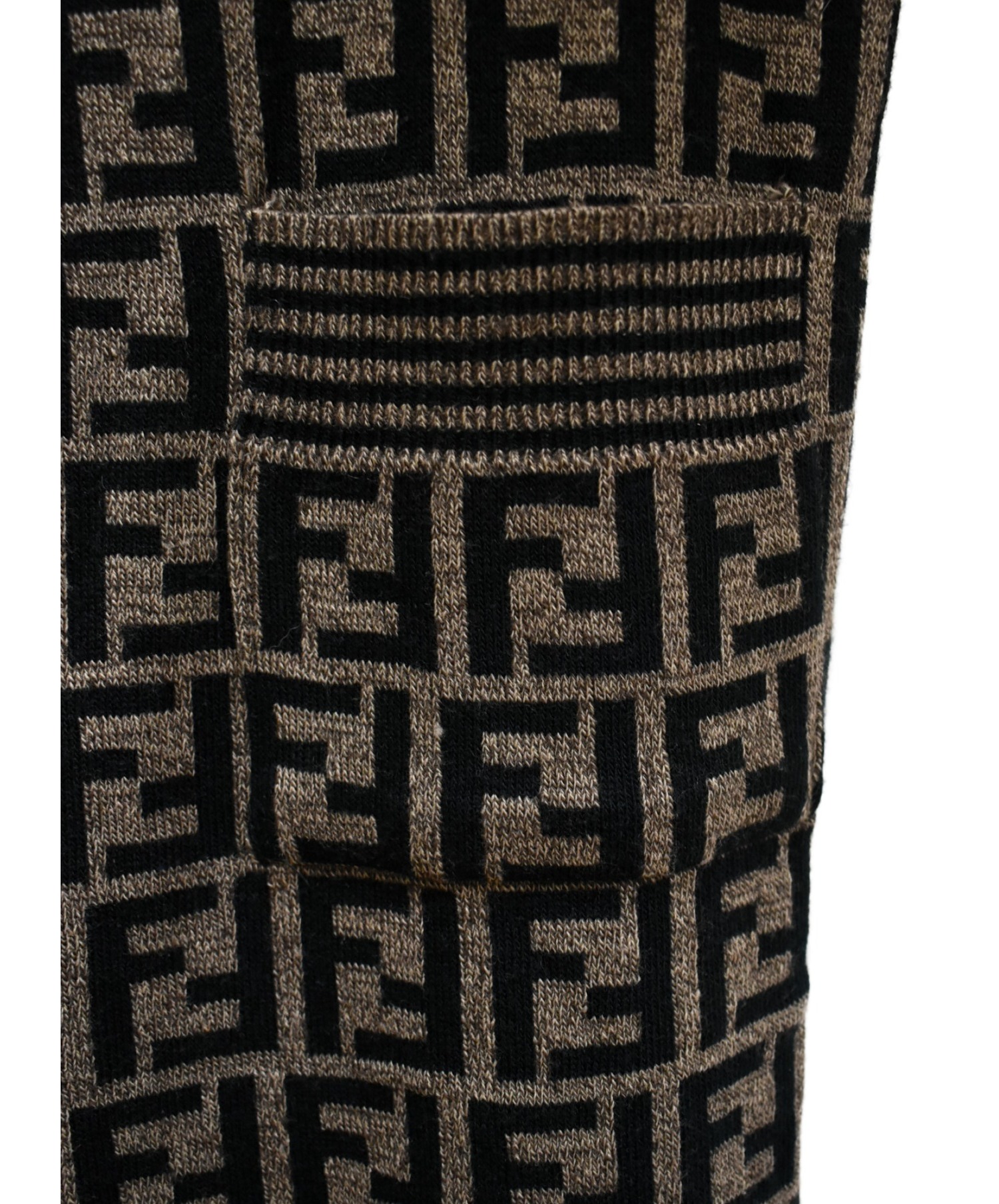 フェンディ　FENDI　ズッカ　ロングコート　総柄 楽天市場】fendi コート ズッカ柄の通販