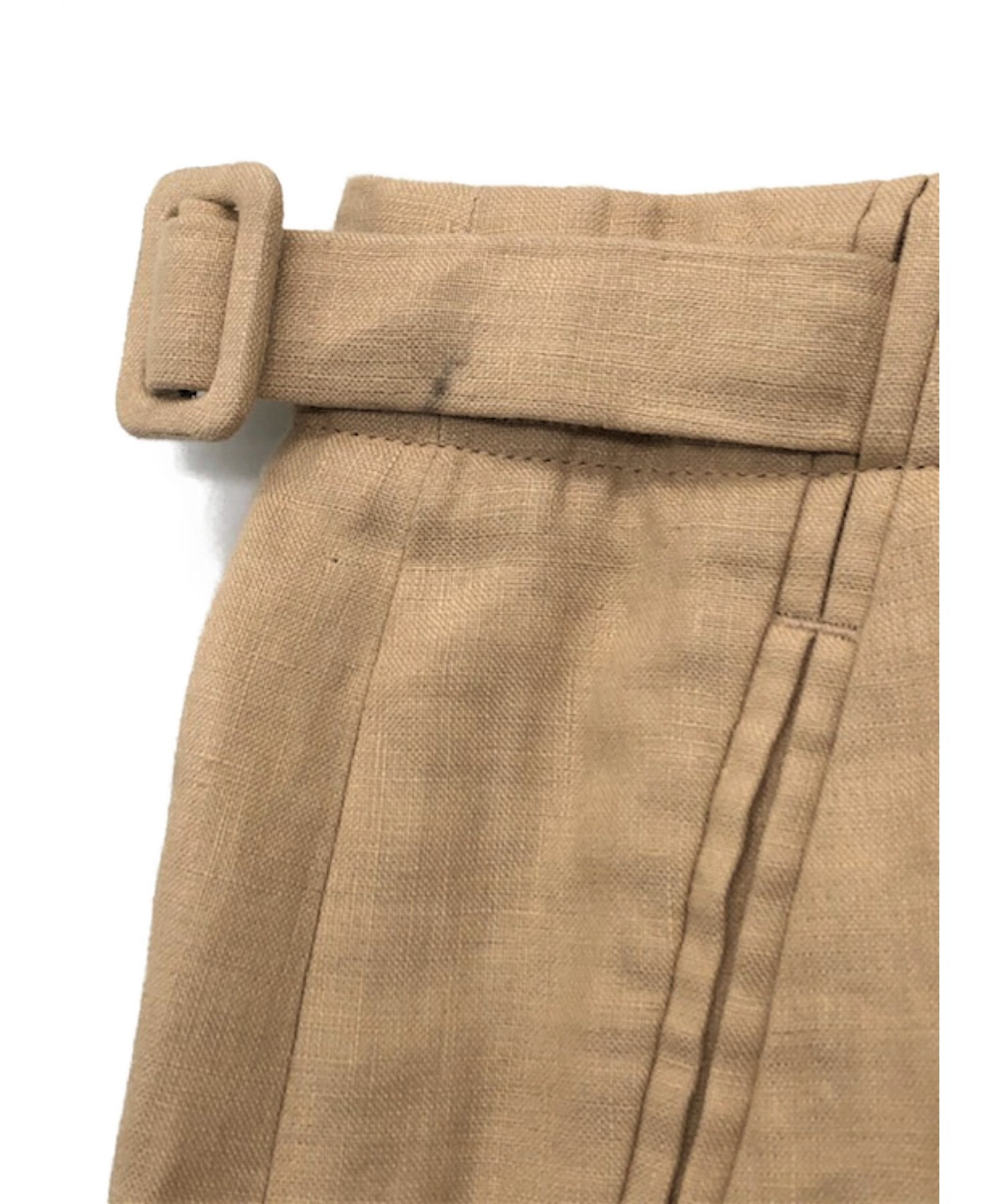 中古・古着通販】HERMES (エルメス) リネンセットアップ ベージュ  