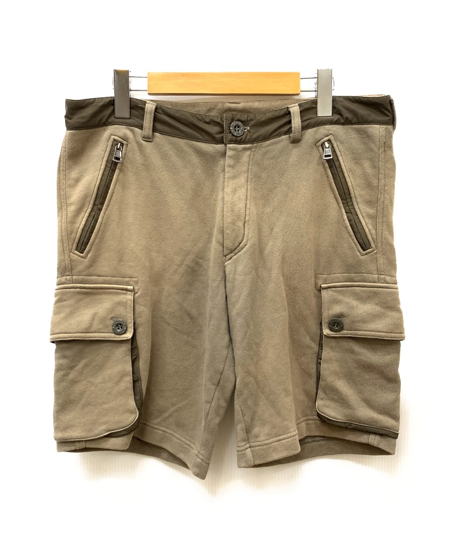 中古・古着通販】MONCLER (モンクレール) スウェットハーフパンツ 