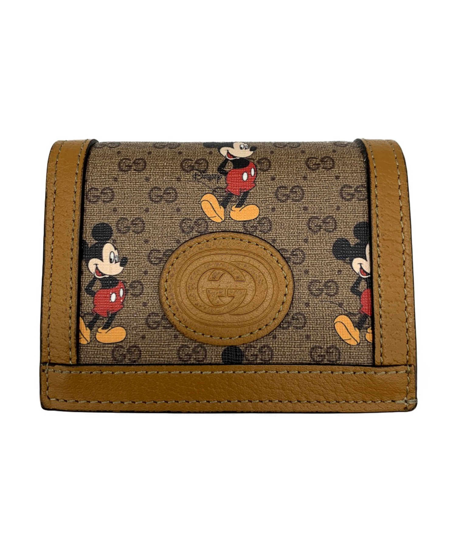中古・古着通販】GUCCI (グッチ) 2つ折り財布 ベージュ 602534 188633 