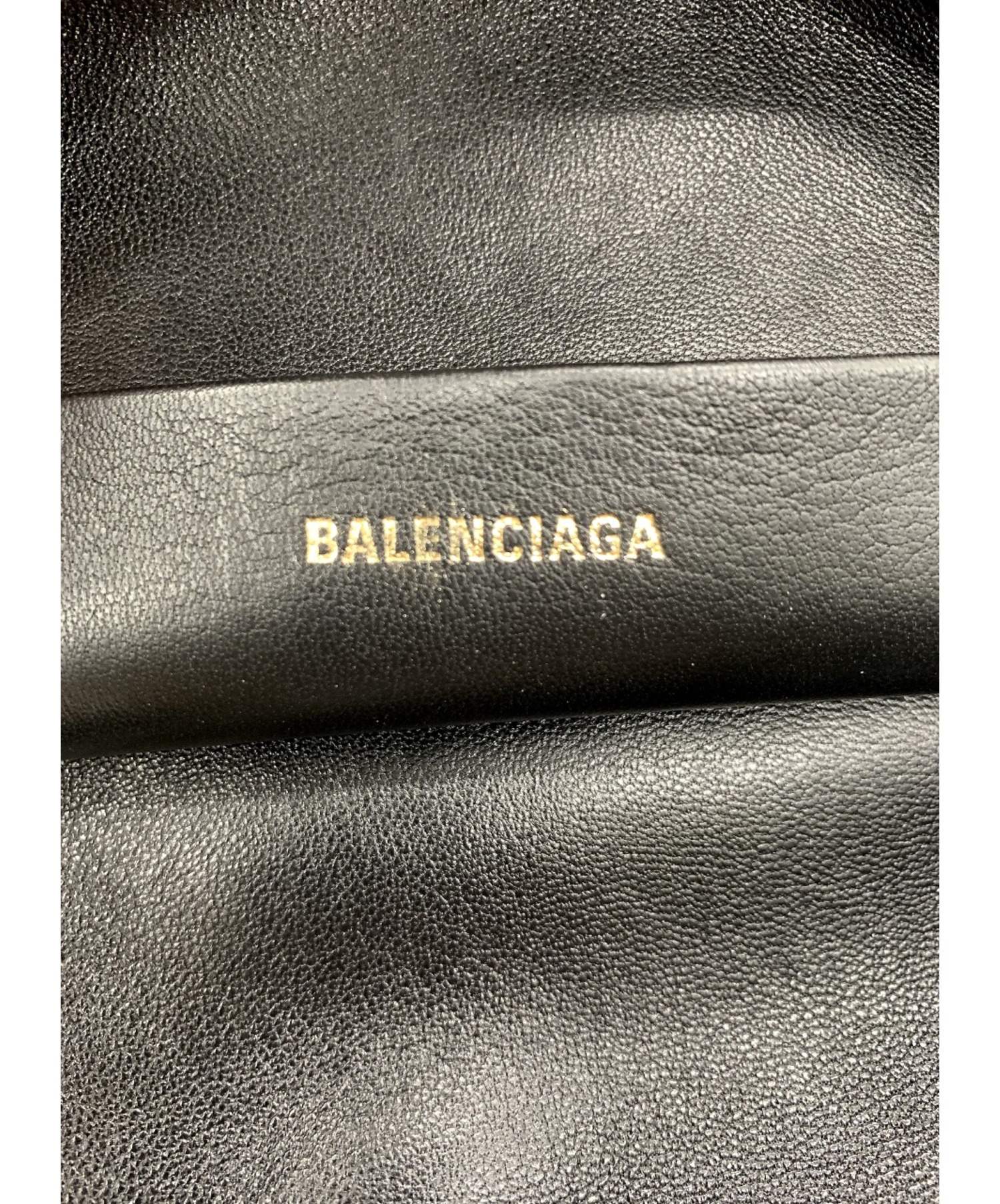 中古・古着通販】BALENCIAGA (バレンシアガ) クラッチバッグ ブラック