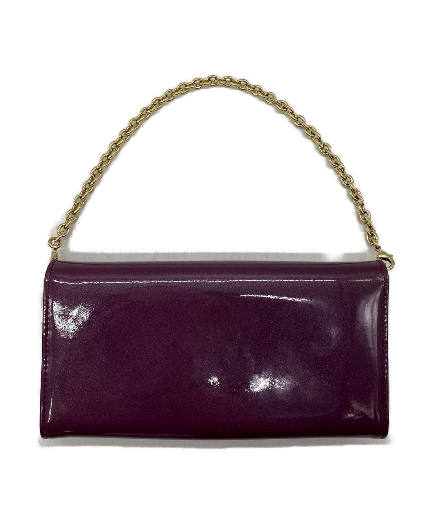 クリスチャンディオール Dior 長財布 エナメル ベージュ×紫 Christian Dior（財布 ・ パープル/紫色系）のフリマアイテム一覧