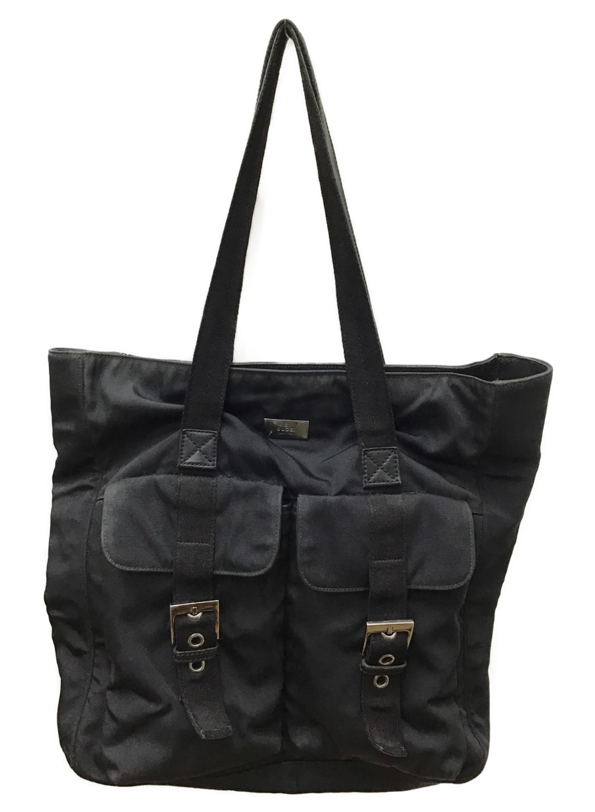 バッグ GUCCI 中古・古着通販】GUCCI (グッチ) トートバッグ ブラック 141196 213317