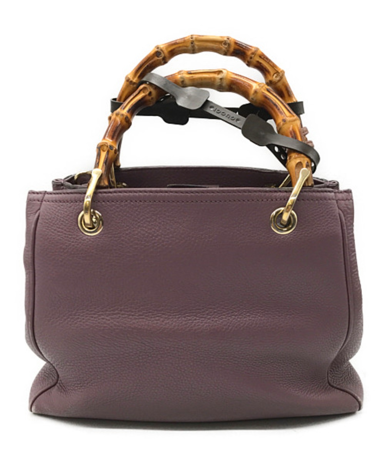 中古・古着通販】GUCCI (グッチ) バンブー2WAYショルダーバッグ 