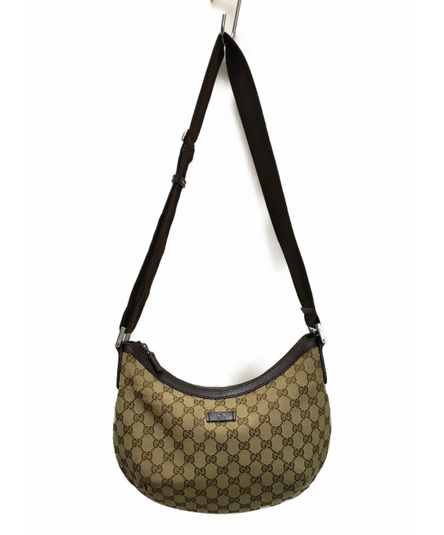 中古・古着通販】GUCCI (グッチ) GGキャンバスショルダーバック
