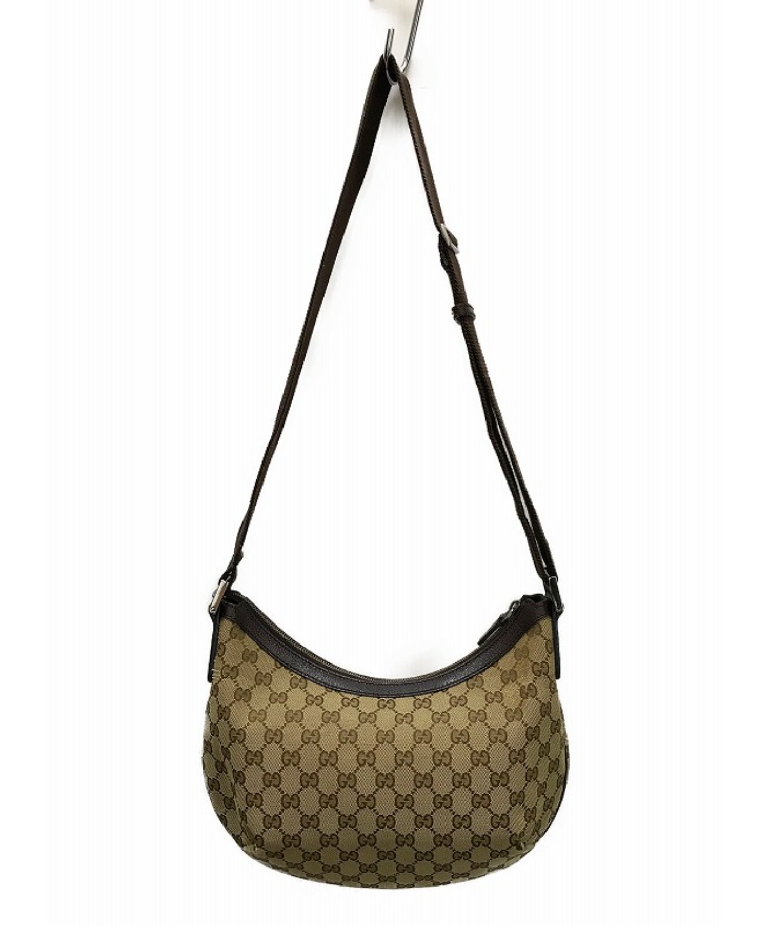 中古・古着通販】GUCCI (グッチ) GGキャンバスショルダーバック 