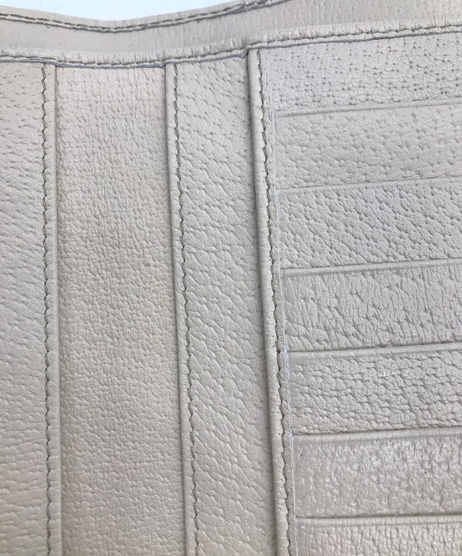 中古・古着通販】GUCCI (グッチ) GGキャンバスアビー長財布 ベージュ 