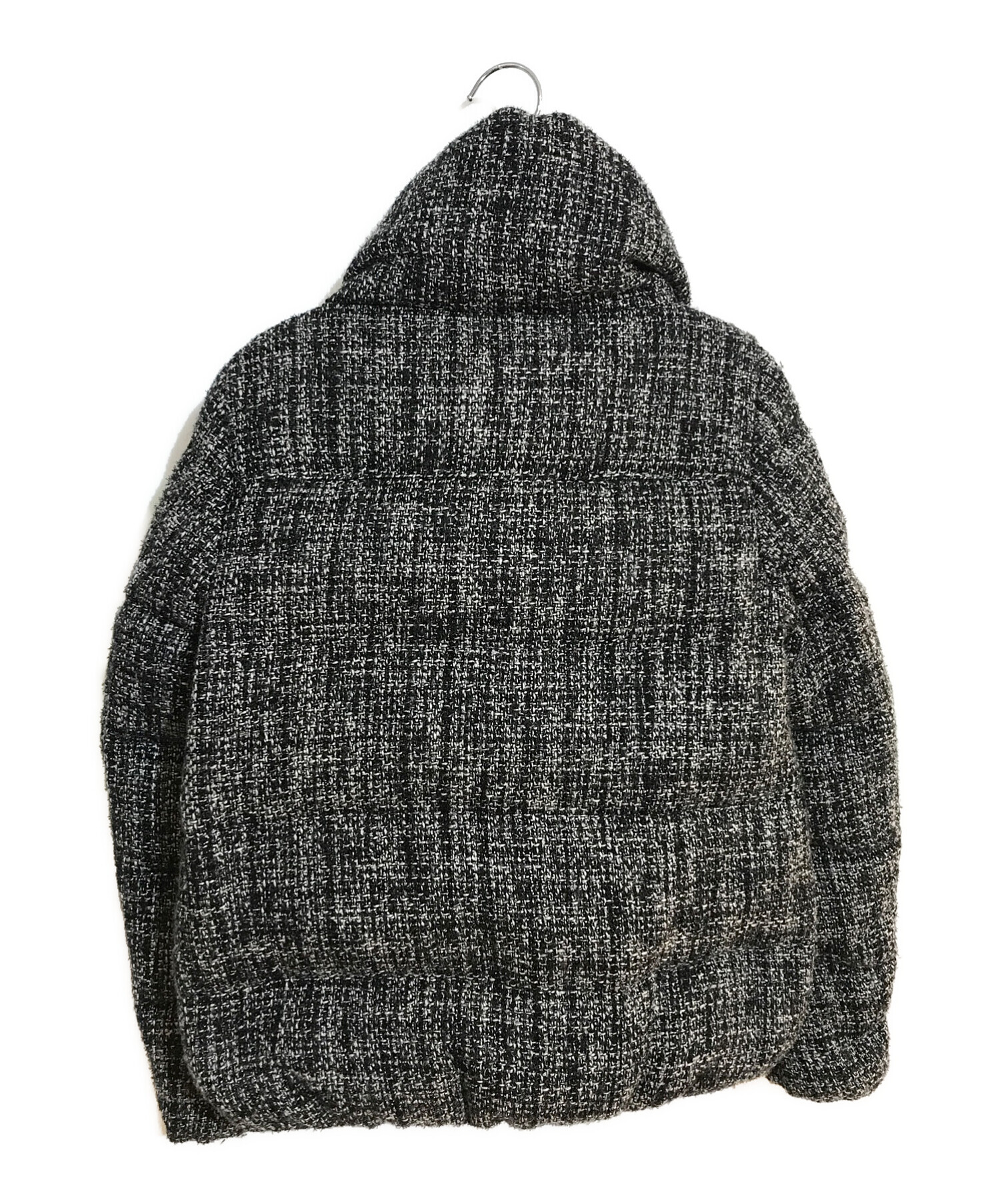 【美品】MONCLER モンクレール ROCHERS ツイード ダウンジャケット 中古・古着通販】MONCLER (モンクレール) ROCHERS/ツイードダウン