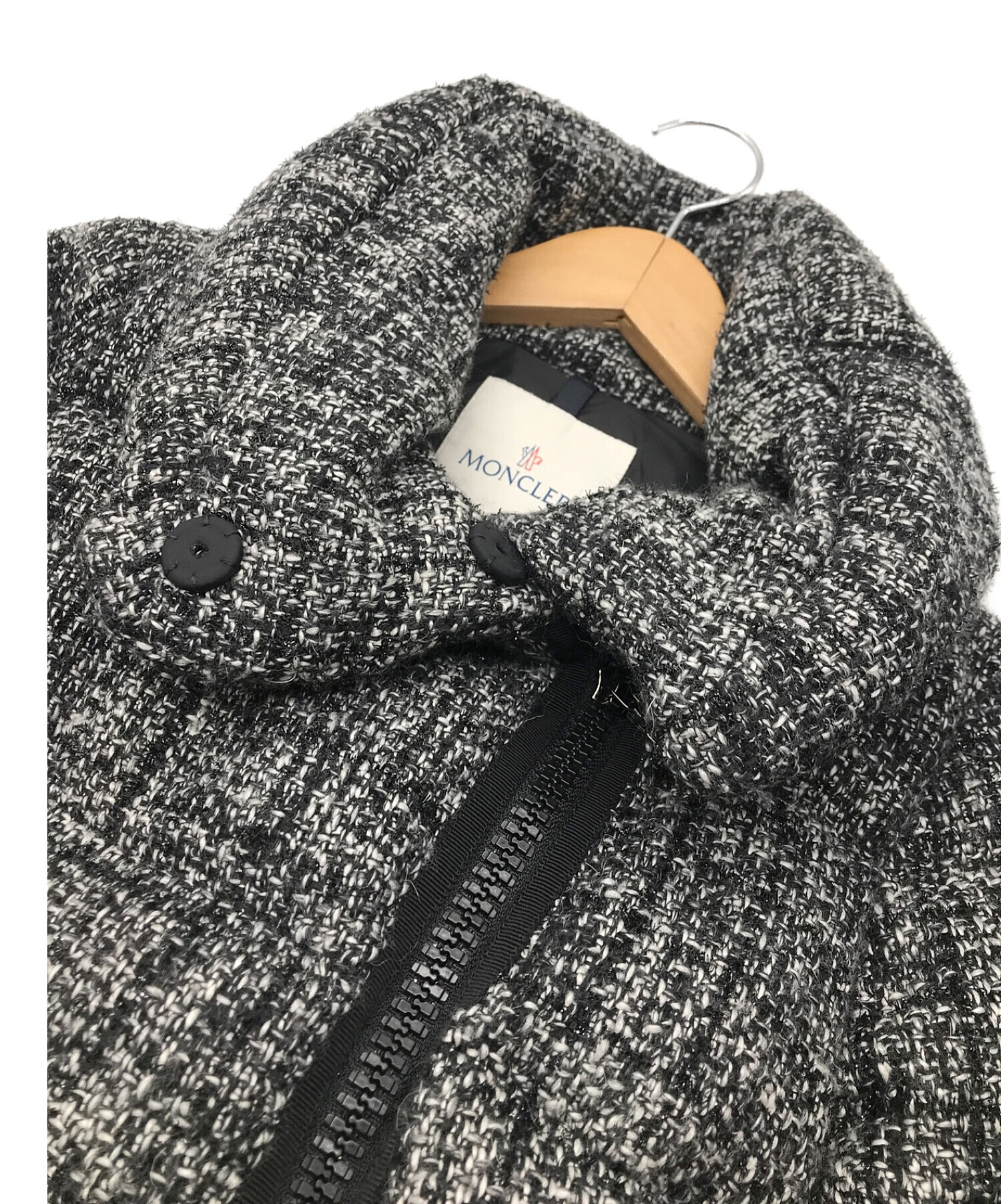 中古・古着通販】MONCLER (モンクレール) ROCHERS/ツイードダウン