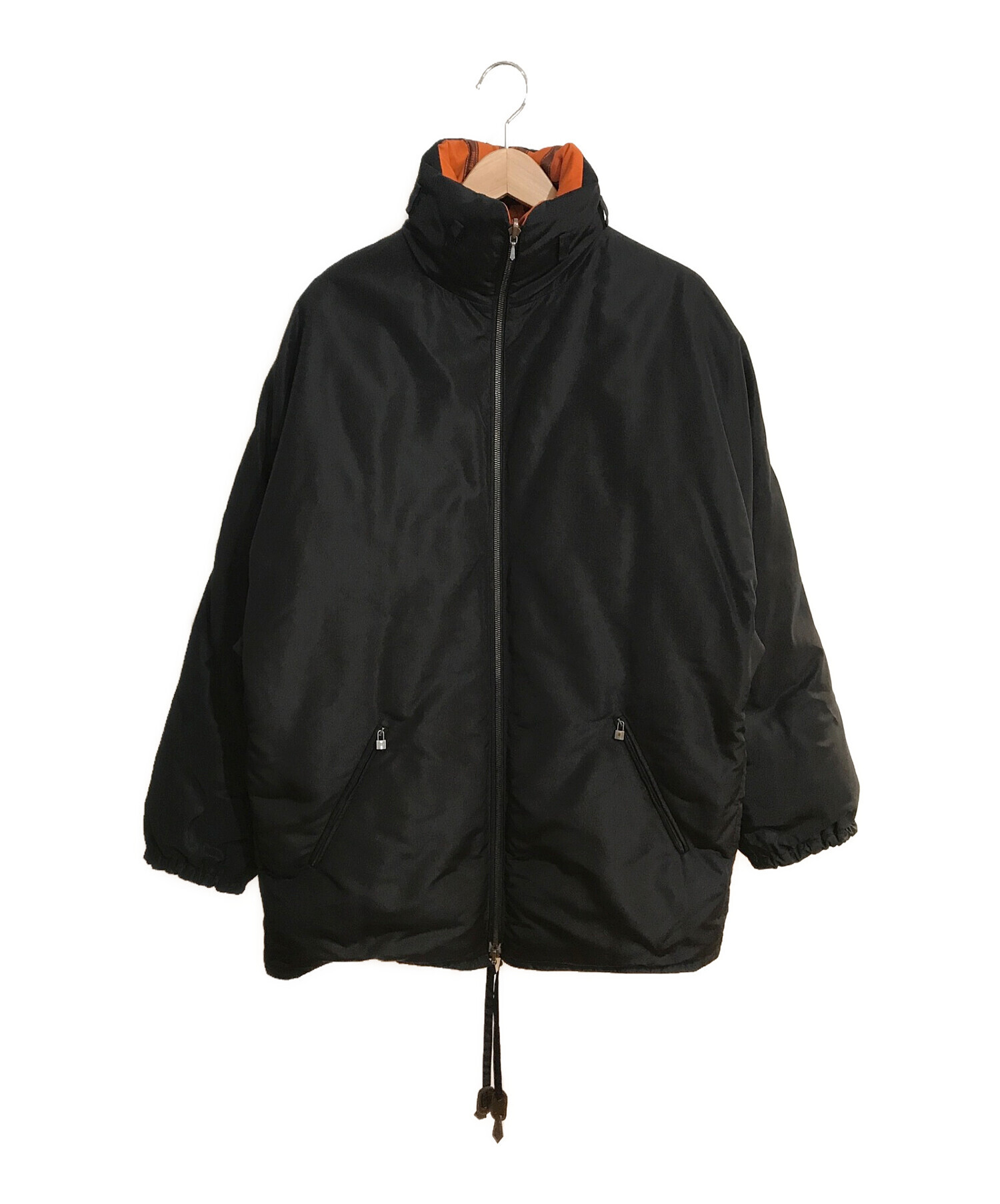 中古・古着通販】HERMES (エルメス) リボンツイリー柄シルク 