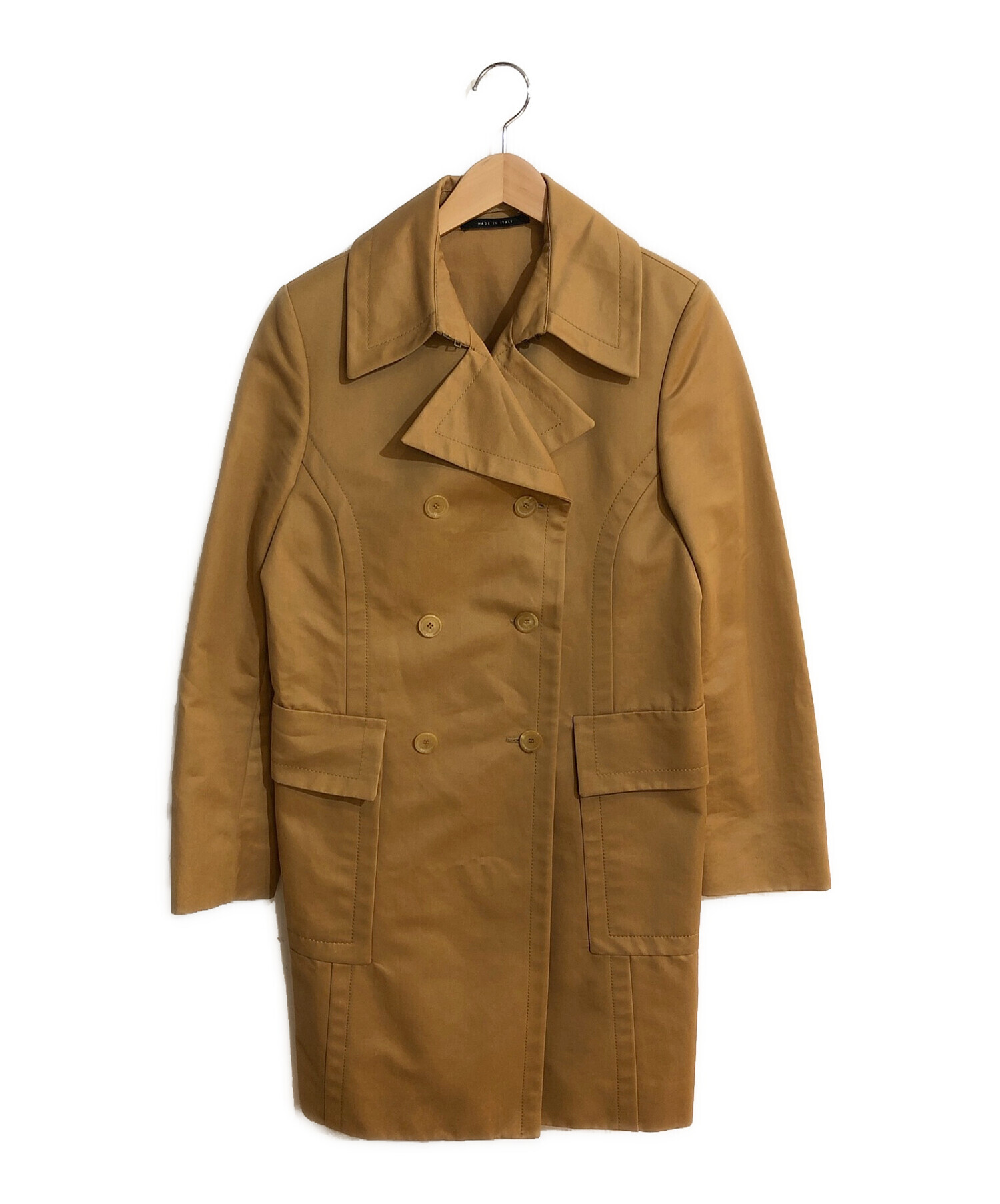 中古・古着通販】GUCCI (グッチ) トレンチコート ベージュ サイズ:40