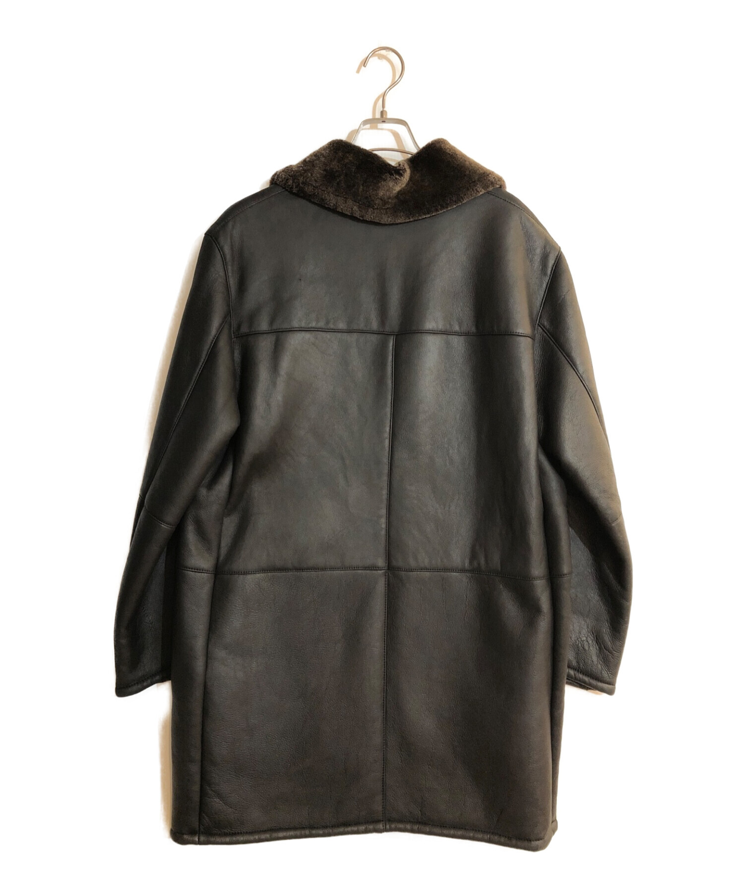 BURBERRY LONDON バーバリーロンドンムートンコートブラック