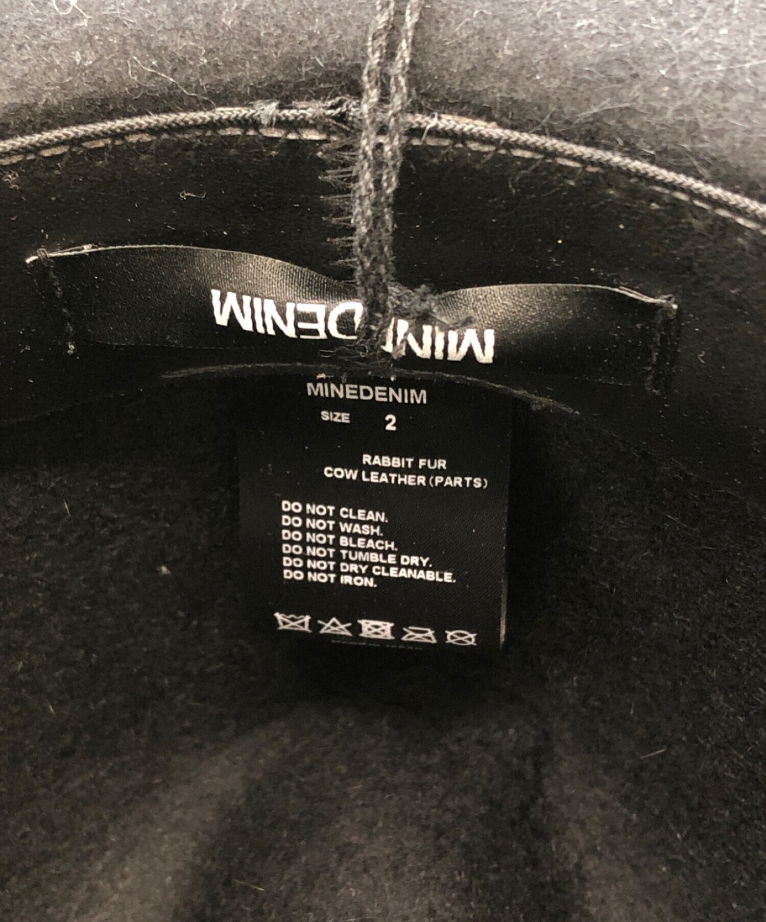 MINEDENIM マインデニム　スタッズハット MINEDENIM マインデニム スタッズハット 【公式通販】