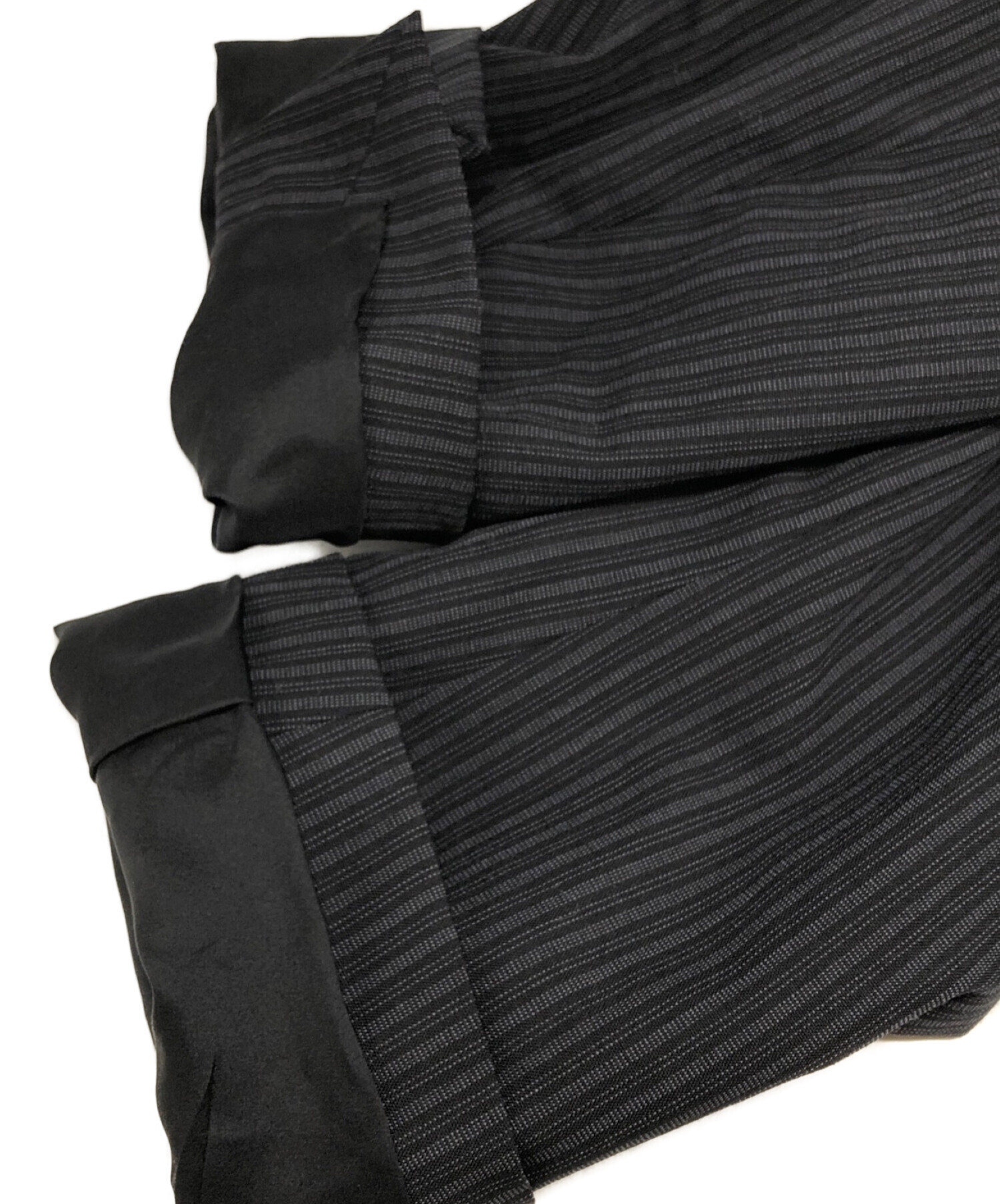 ナンバーナイン　ストライプ テーラードジャケット　サイズ3 中古・古着通販】NUMBER (N)INE (ナンバーナイン) ストライプウール