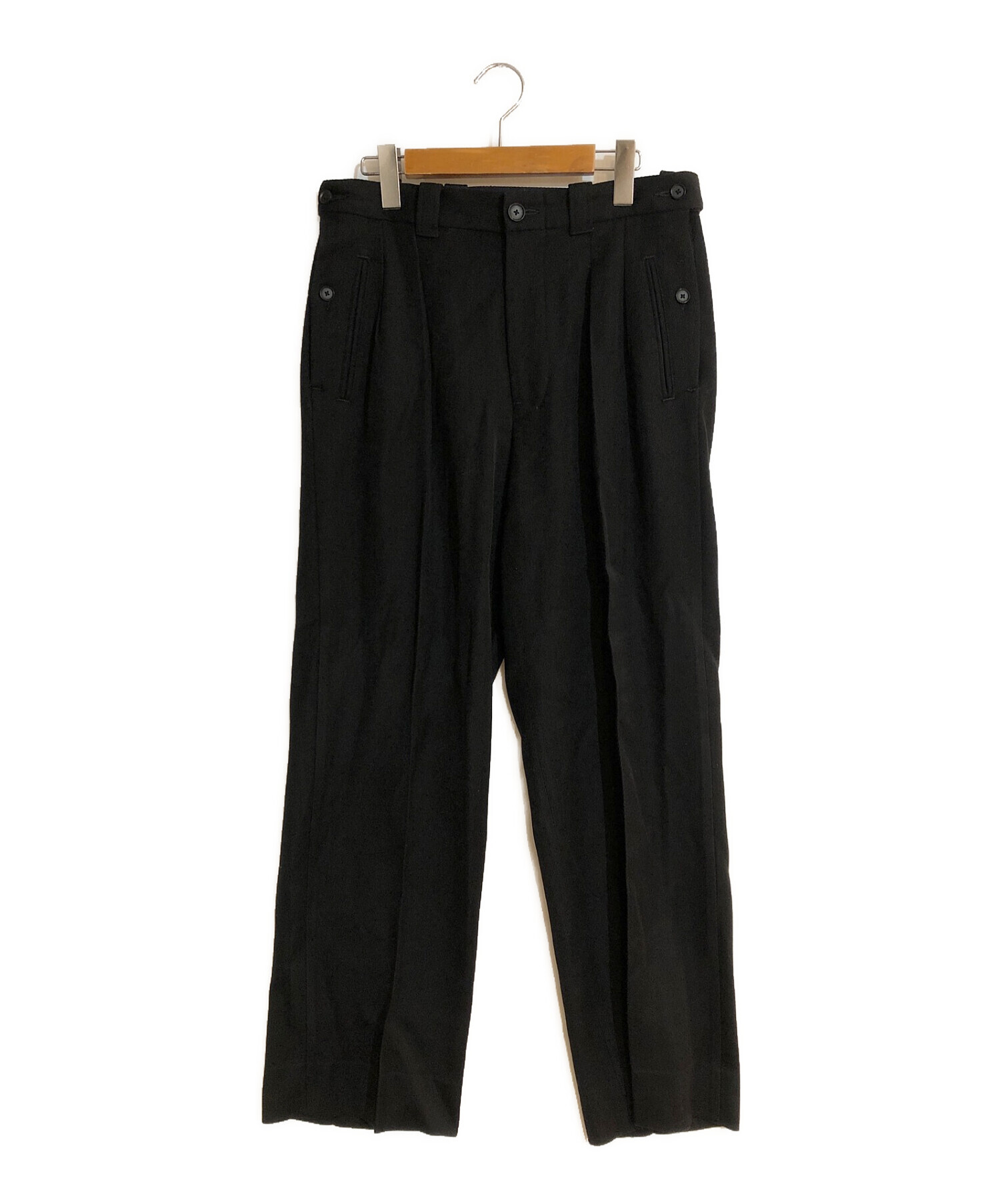 YOKE 2TUCK WIDE GURKHA TROUSERS