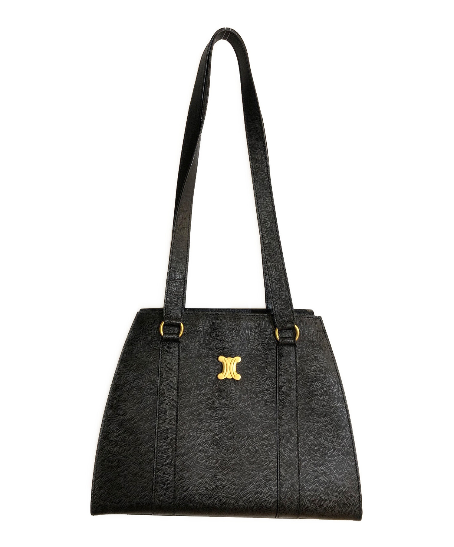 中古・古着通販】CELINE (セリーヌ) トリオンフレザーショルダートート 