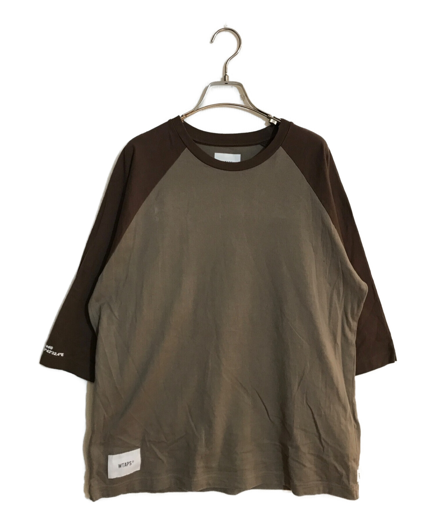 中古・古着通販】WTAPS (ダブルタップス) IAN RAGLAN COTTON/イアン