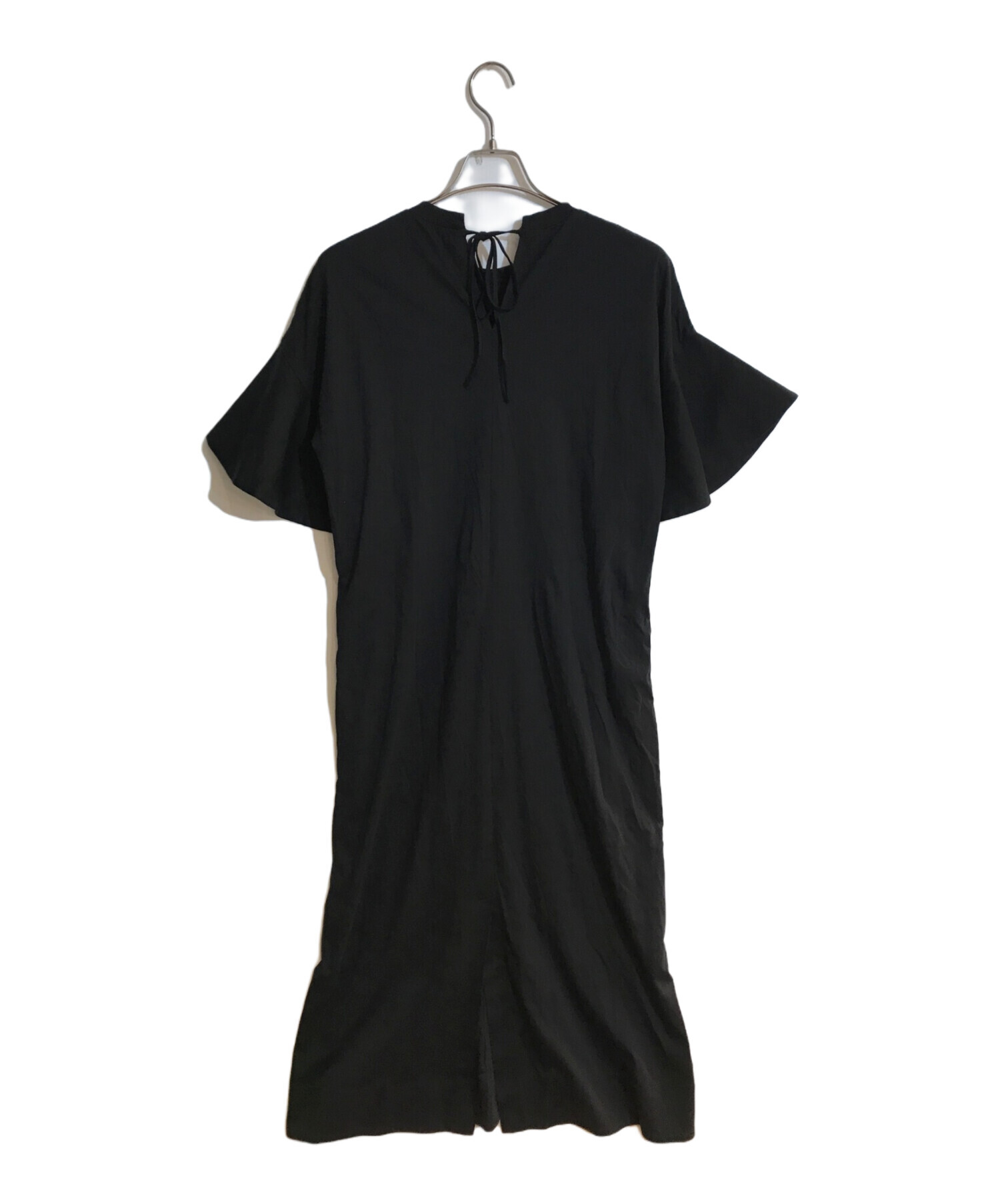 ランバンオンブルー濃紺ワンピース未使用タグ付き ランバンオンブルー38サイズワンピース