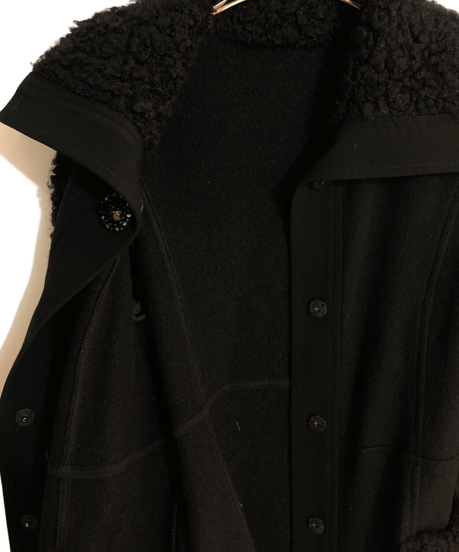 中古・古着通販】TO BE CHIC (トゥービーシック) モヘア切替