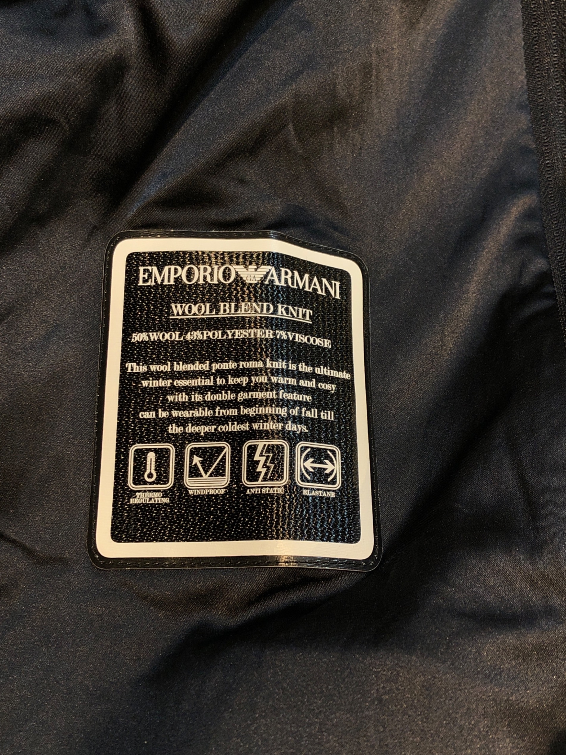 エンポリオアルマーニ 54 未使用品です‼︎ 中古・古着通販】EMPORIO ARMANI (エンポリオアルマーニ) ウールダブル