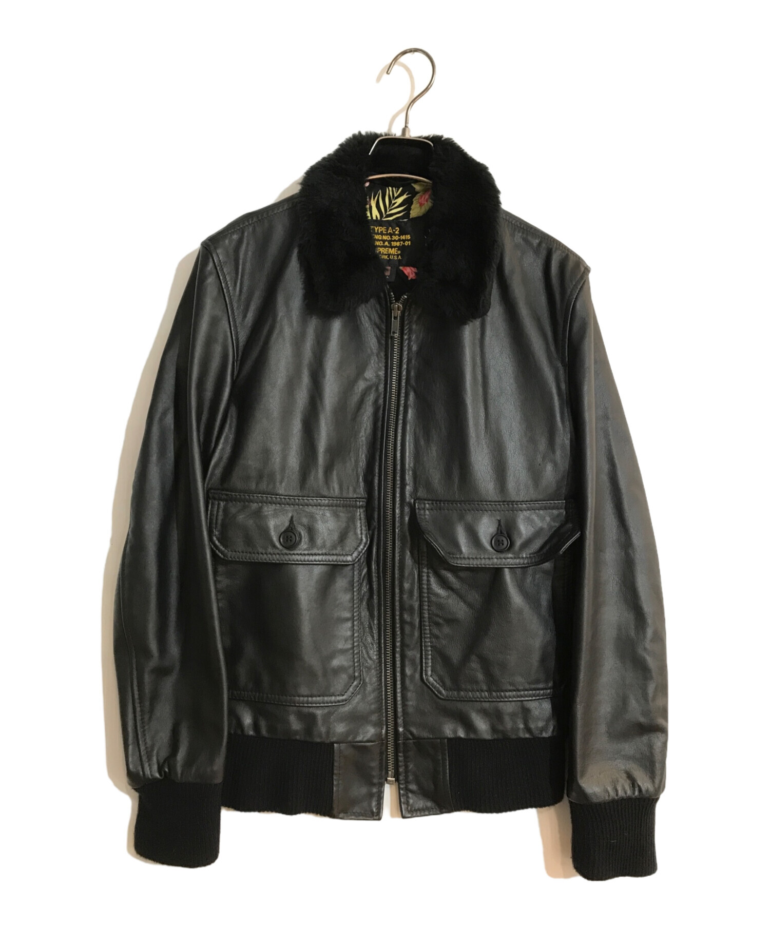 中古・古着通販】SUPREME (シュプリーム) Schott (ショット) 12SS A-2 