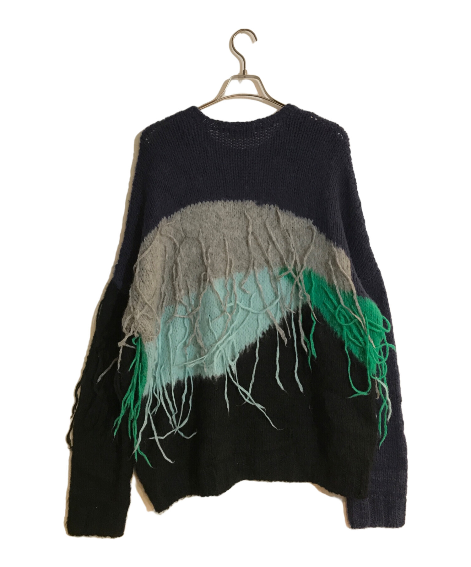 中古・古着通販】Jieda (ジエダ) PANEL OVER KNIT/パネルオーバー 
