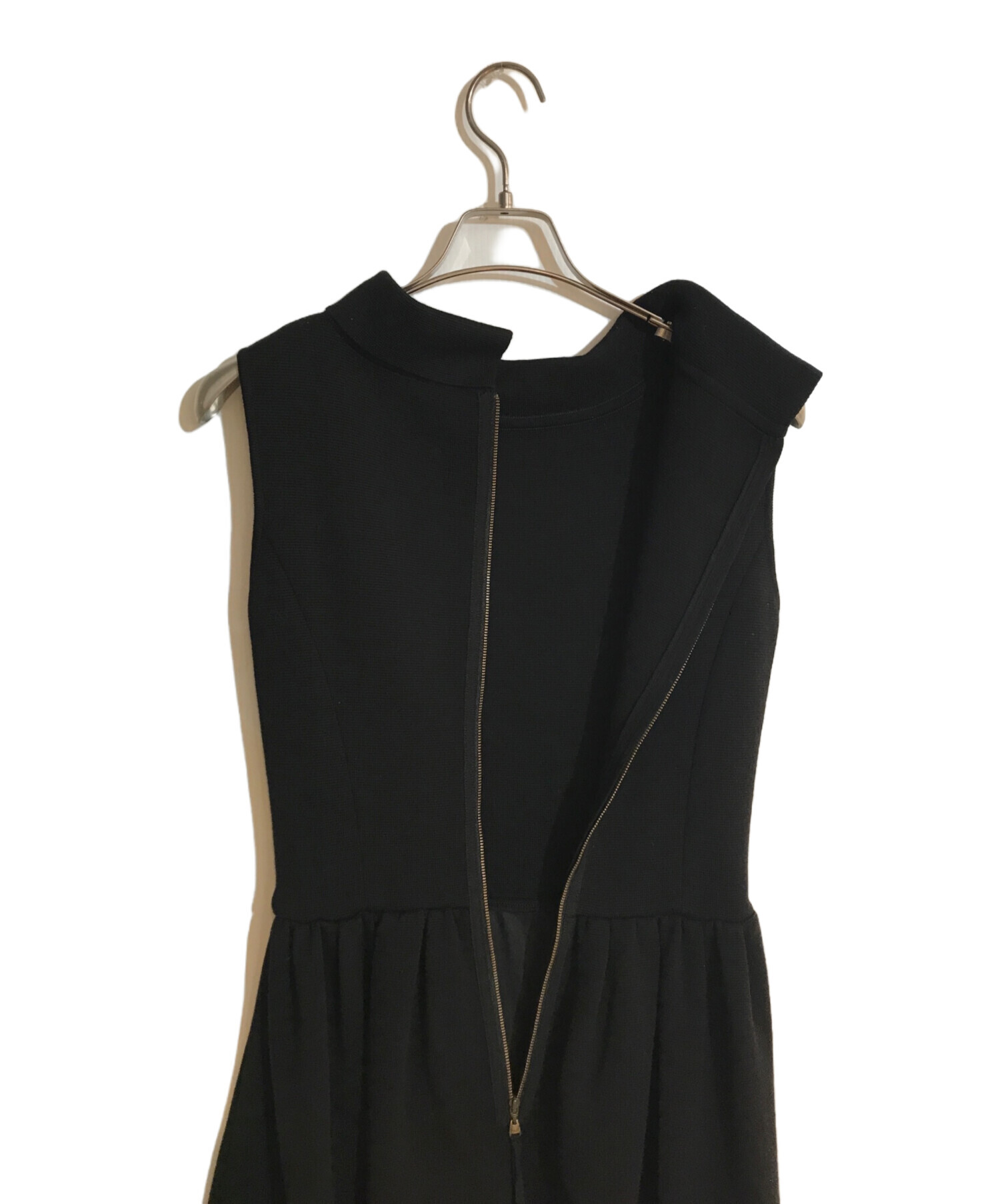 中古・古着通販】FOXEY (フォクシー) ジップアップノースリーブニット