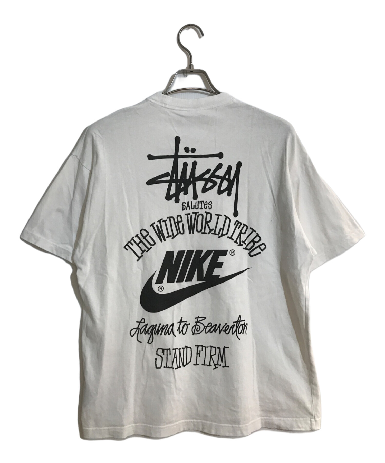 中古・古着通販】stussy (ステューシー) NIKE (ナイキ) コラボTシャツ 