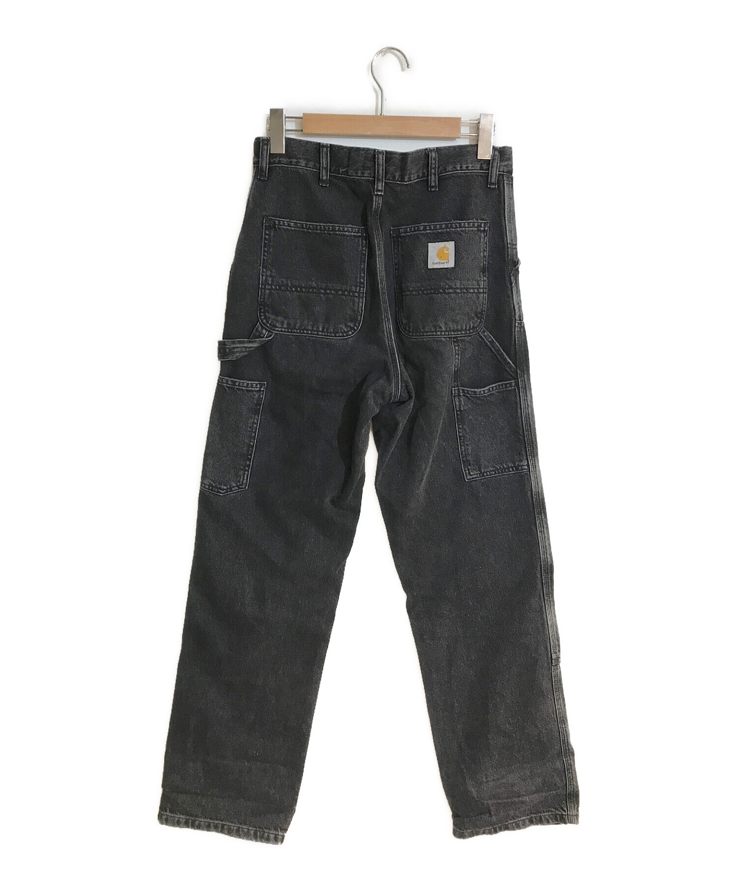 Carhartt ダブルニーパンツ W28 L32 ブラック Carhartt ダブルニーパンツ W28 L32 ブラック