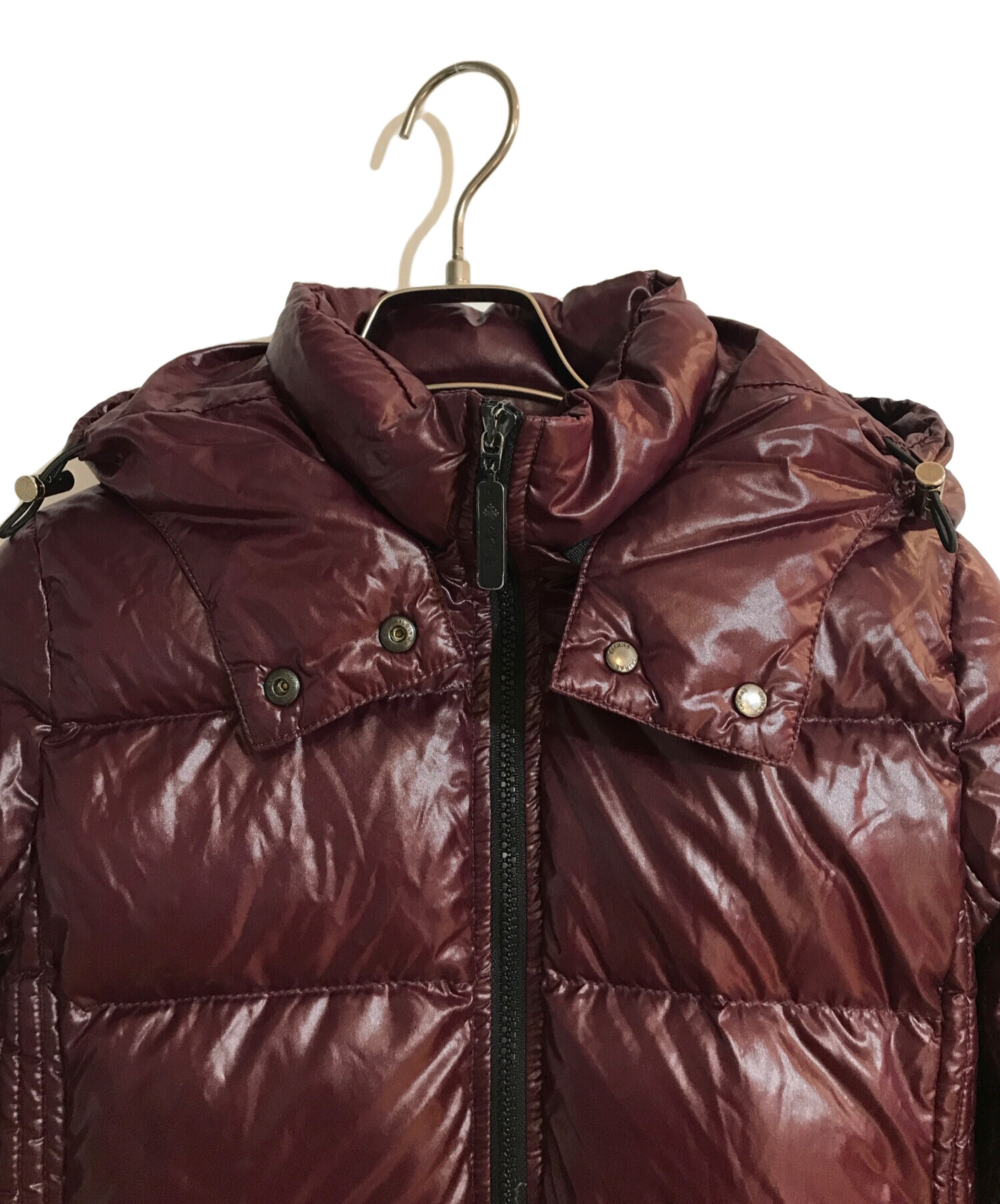 タトラス　サイズL ワインレッド フード付きダウンジャケット 中古・古着通販】TATRAS (タトラス) フーデッドダウンジャケット