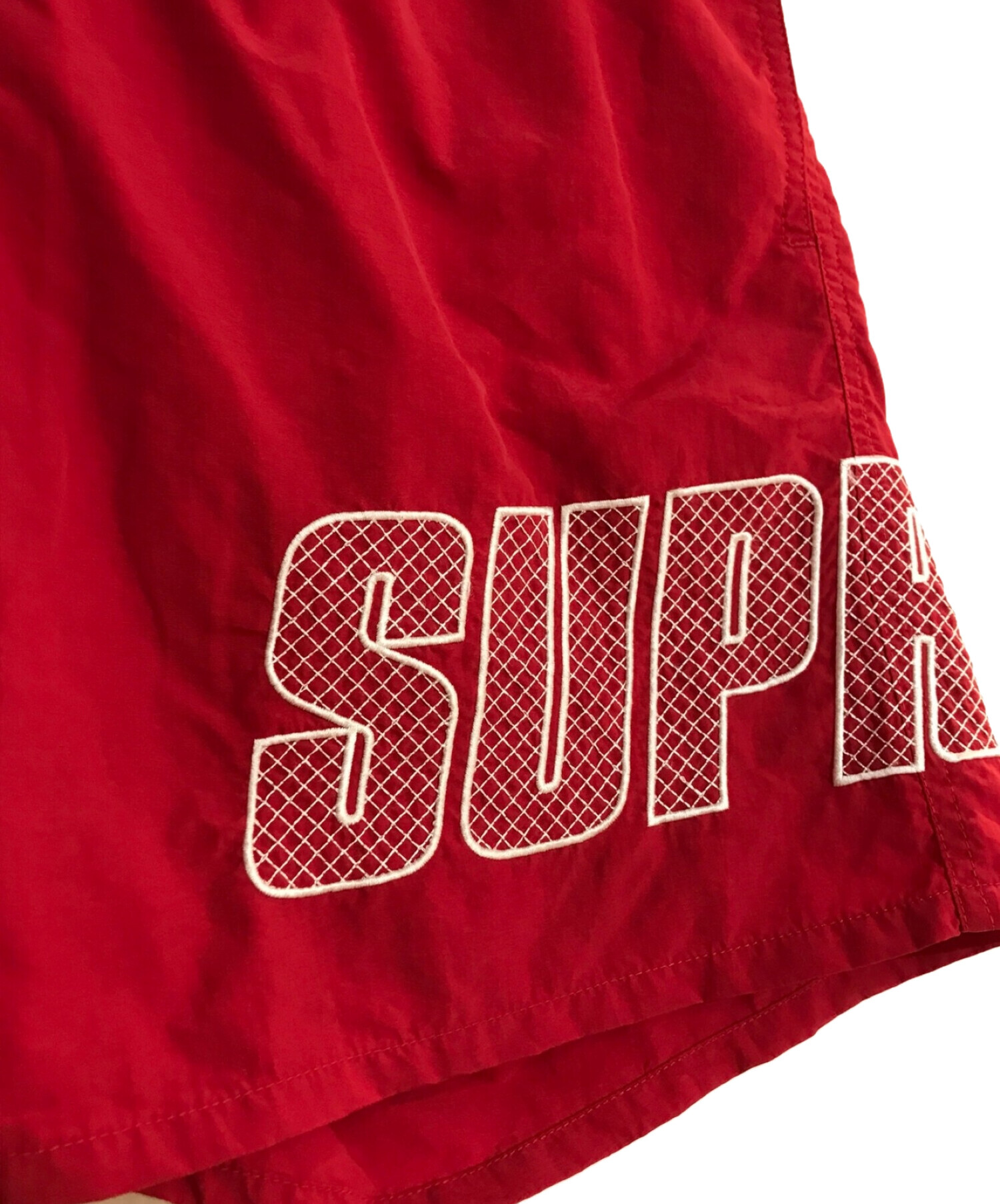 オーセンティック supreme Logo Appliqu Water Short 黄色 S 【公式通販】