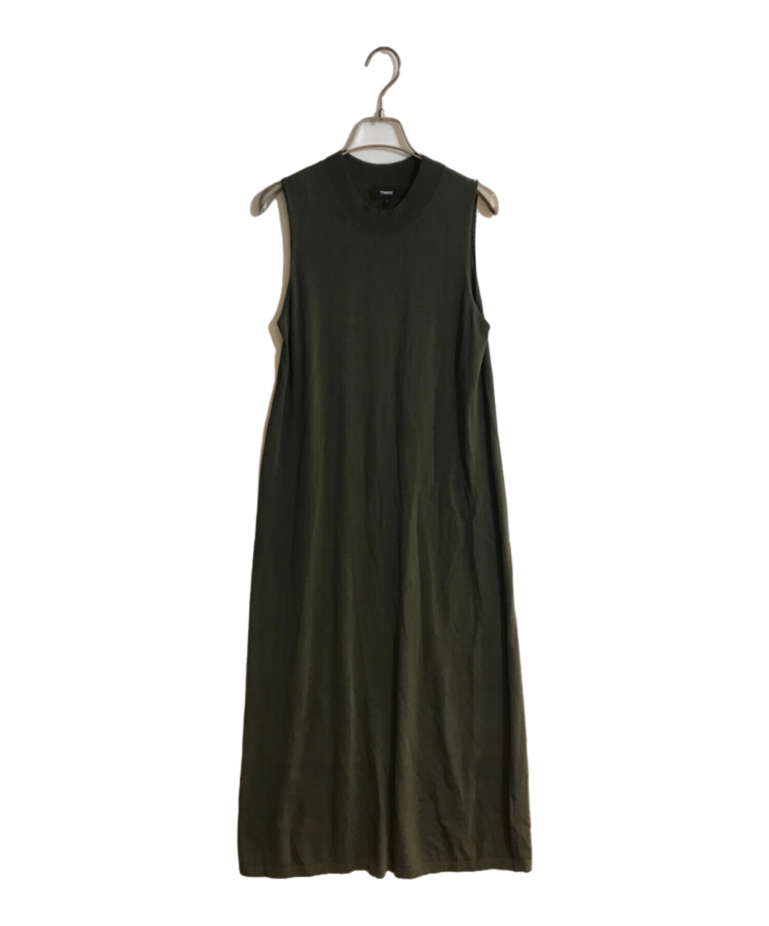 中古・古着通販】theory (セオリー) NEW DRESS UP HIGH NK DR グリーン 