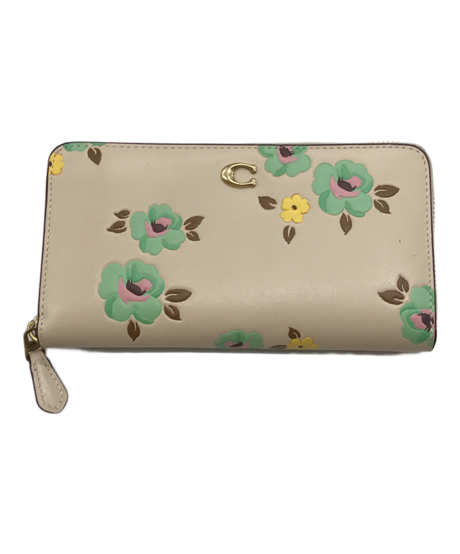 中古・古着通販】COACH (コーチ) アコーディオン ジップ ウォレット 