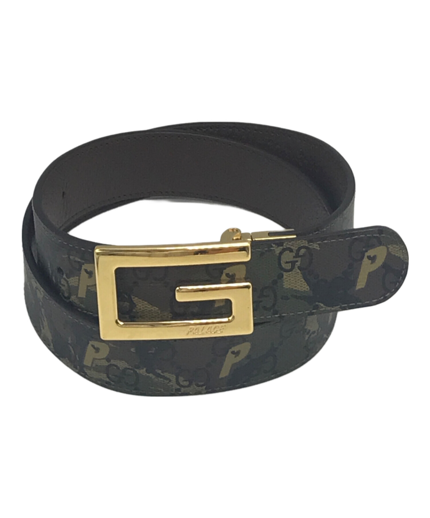 中古・古着通販】GUCCI (グッチ) PALACE (パレス) GGスプリームベルト