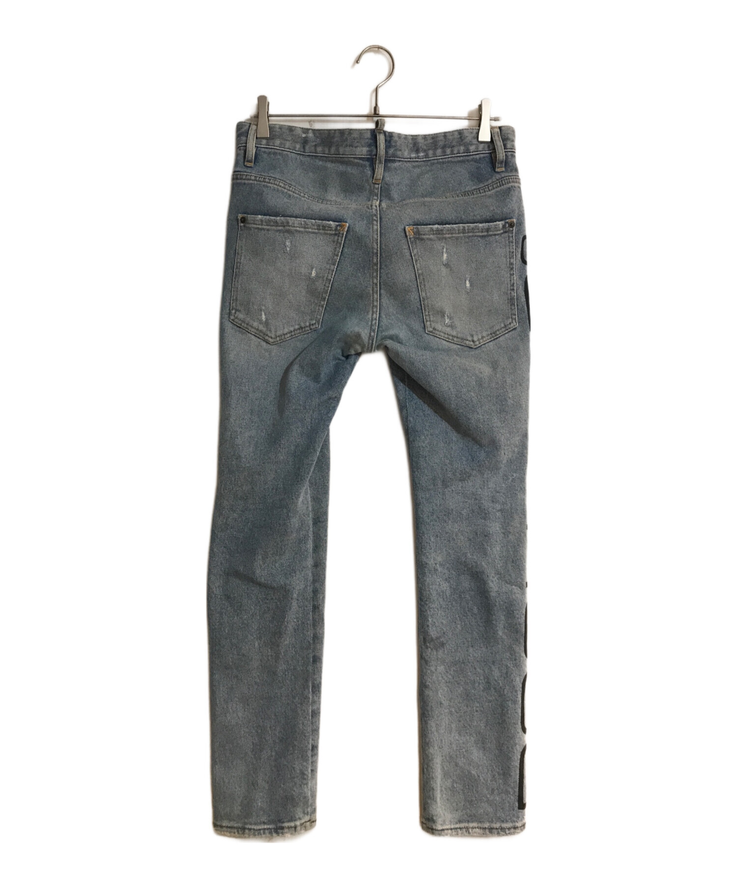 中古・古着通販DSQUARED2 (ディースクエアード) ロゴプリント デニム