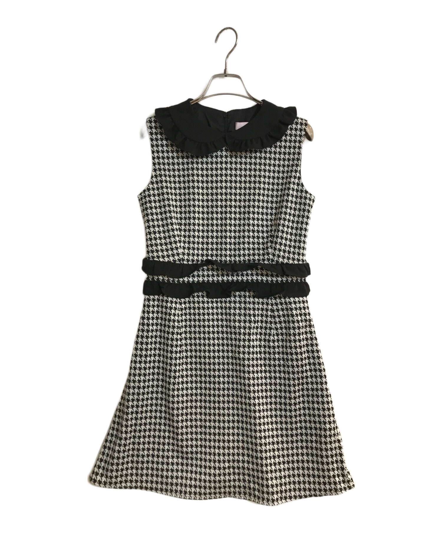 中古・古着通販】JILTU (ジルチュ) PETIT FRILL DRESS ブラック