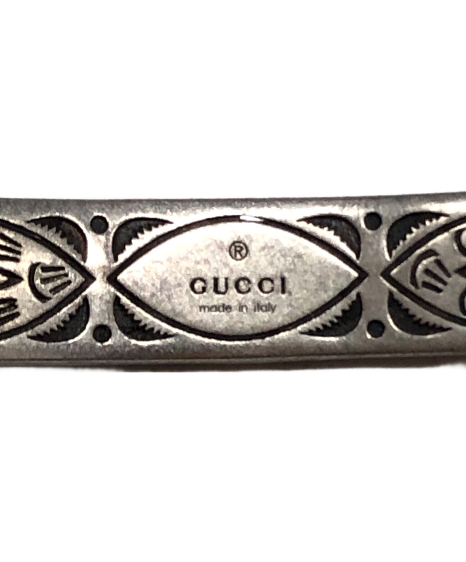 中古・古着通販】GUCCI (グッチ) インターロッキングG バングル ブルー