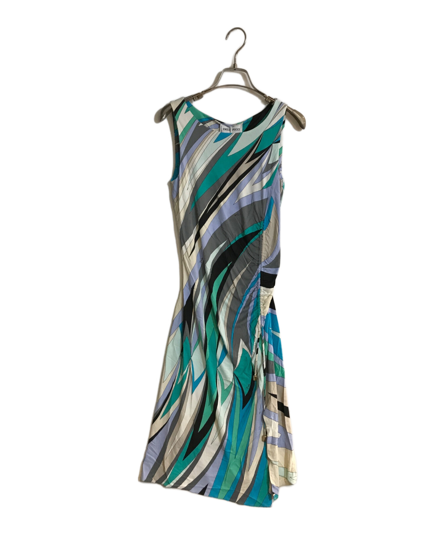 Emilio Pucci ヴィンテージ　ノースリーブワンピース 中古・古着通販】Emilio Pucci (エミリオ プッチ) ノースリーブ