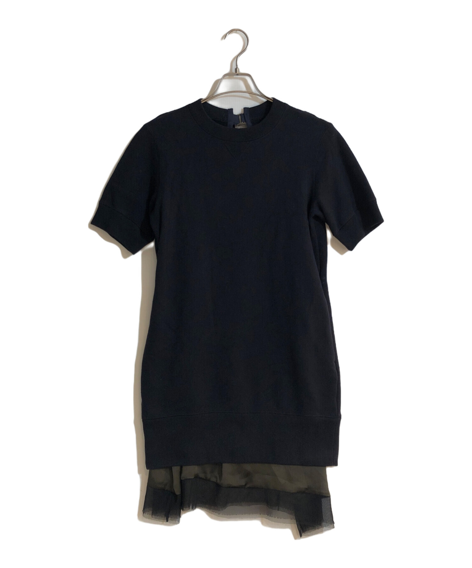 中古・古着通販】sacai (サカイ) ドッキングスウェットワンピース 
