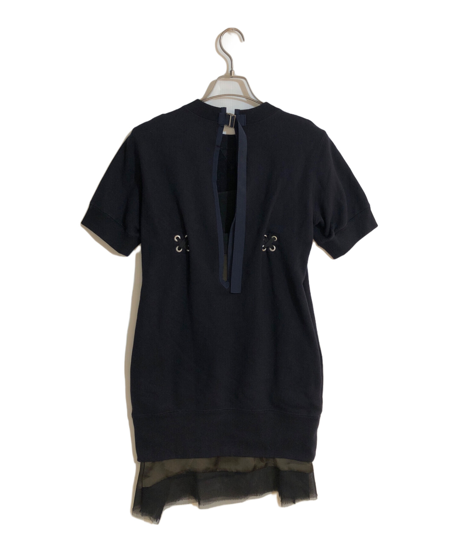 中古・古着通販】sacai (サカイ) ドッキングスウェットワンピース 