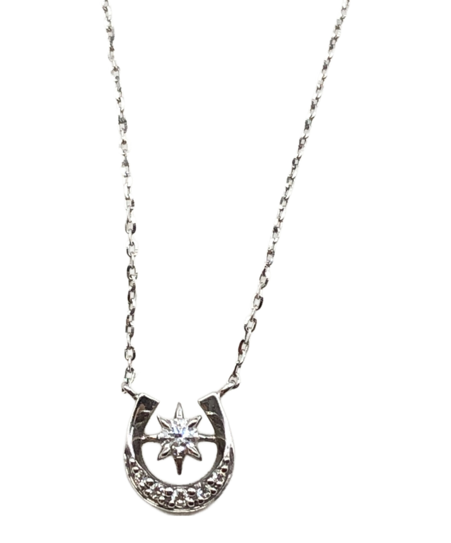 DIAMOND HORSESHOE NECKLACE(2XN0456)Pt950 ネックレス｜スタージュエリー公式オンラインストア スタージュエリー　STAR JEWELRY ホースシューネックレス