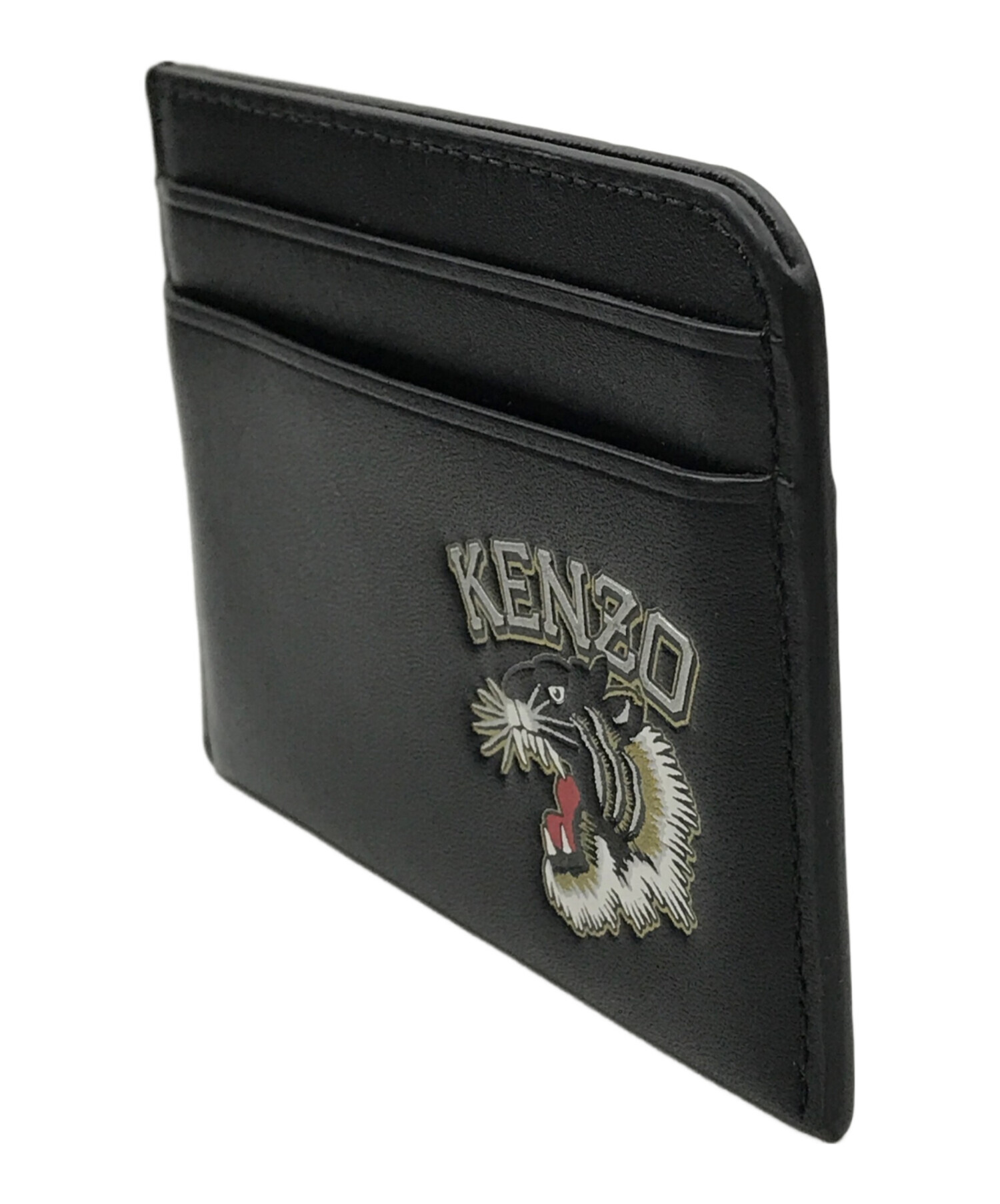 中古・古着通販】KENZO (ケンゾー) TIGER カードケース ブラック 中古・古着通販】KENZO (ケンゾー) TIGER カードケース ブラック