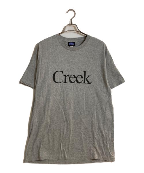 Creek XL グレー Tシャツ　半袖 中古・古着通販】Creek (クリーク) Tシャツ グレー サイズ:XL