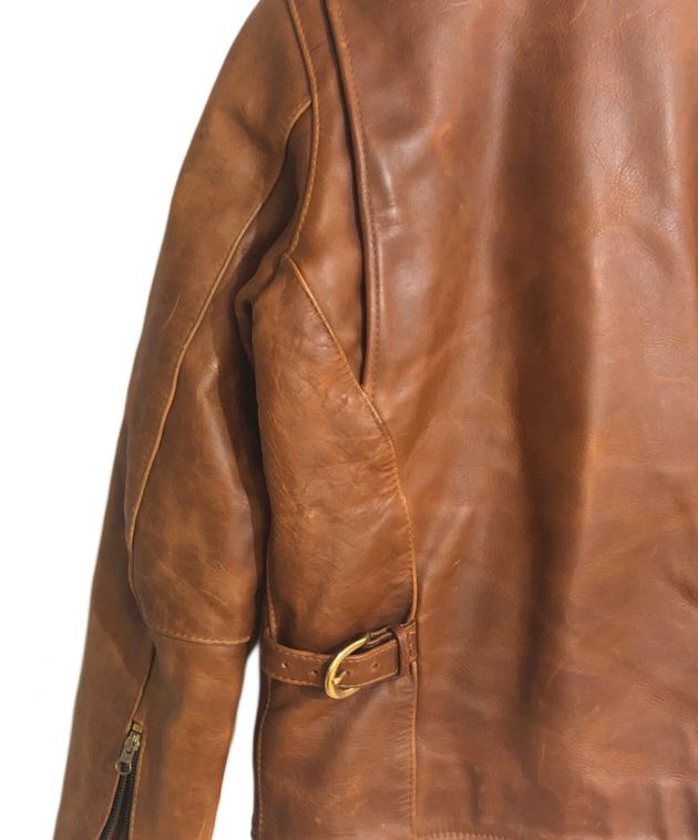 中古・古着通販】VANSON (バンソン) シングルレザーライダース